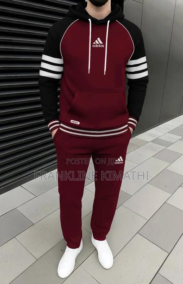 Turkish Adidas Tracksuit Available Sizes L- 2xl. Price Kes 5700