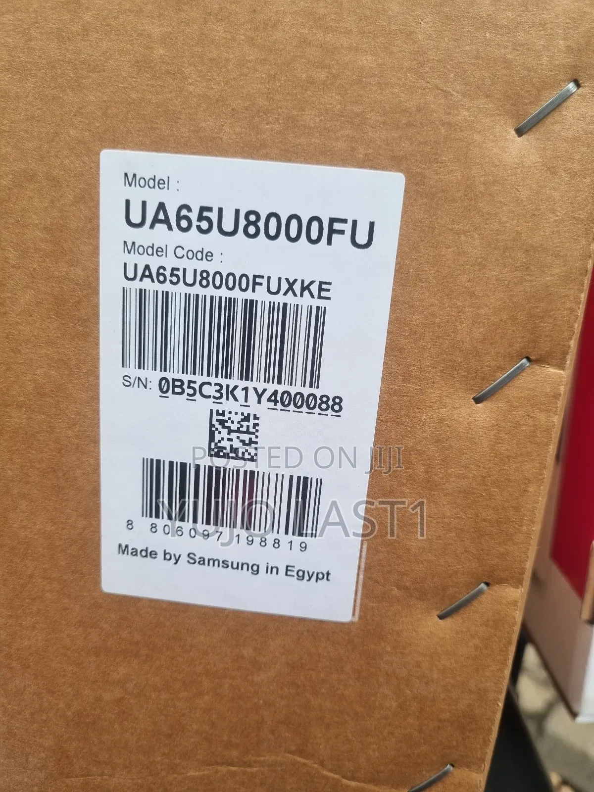 65 Inch Class Crystal Uhd U8000f