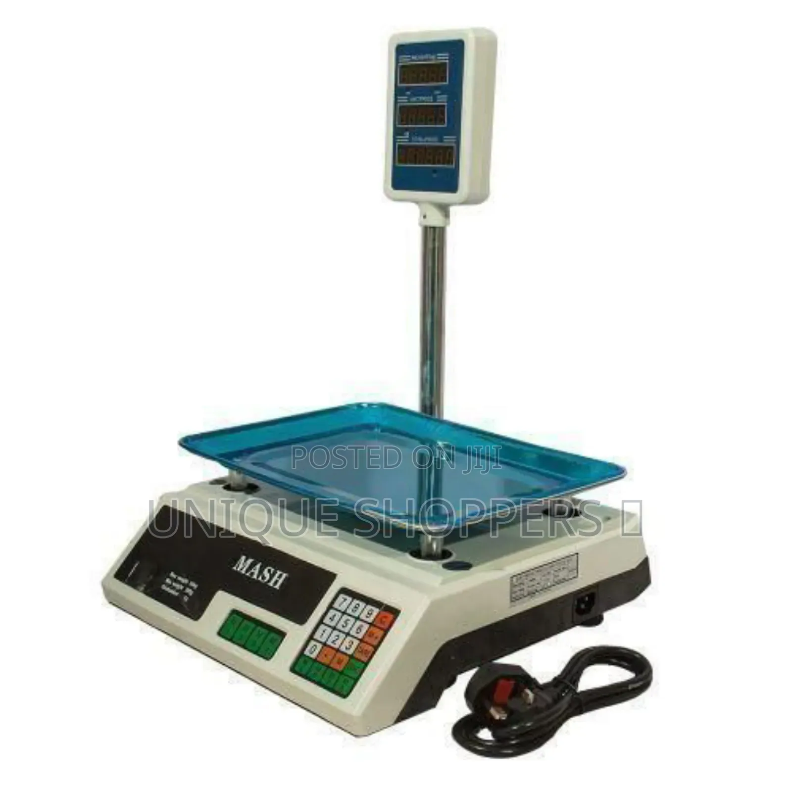 Acs Commercial 30kg Electronic Price Computing Digital Weighing Scale