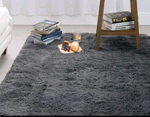 Plain Fluffy Carpet Available 5*8