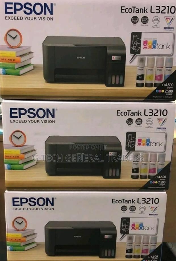 Epson Ecotank All In One Print,Scan And Copy Printer L3210