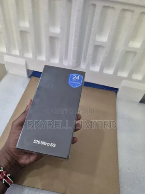 New Samsung Galaxy S20 Ultra 5G 128 GB White