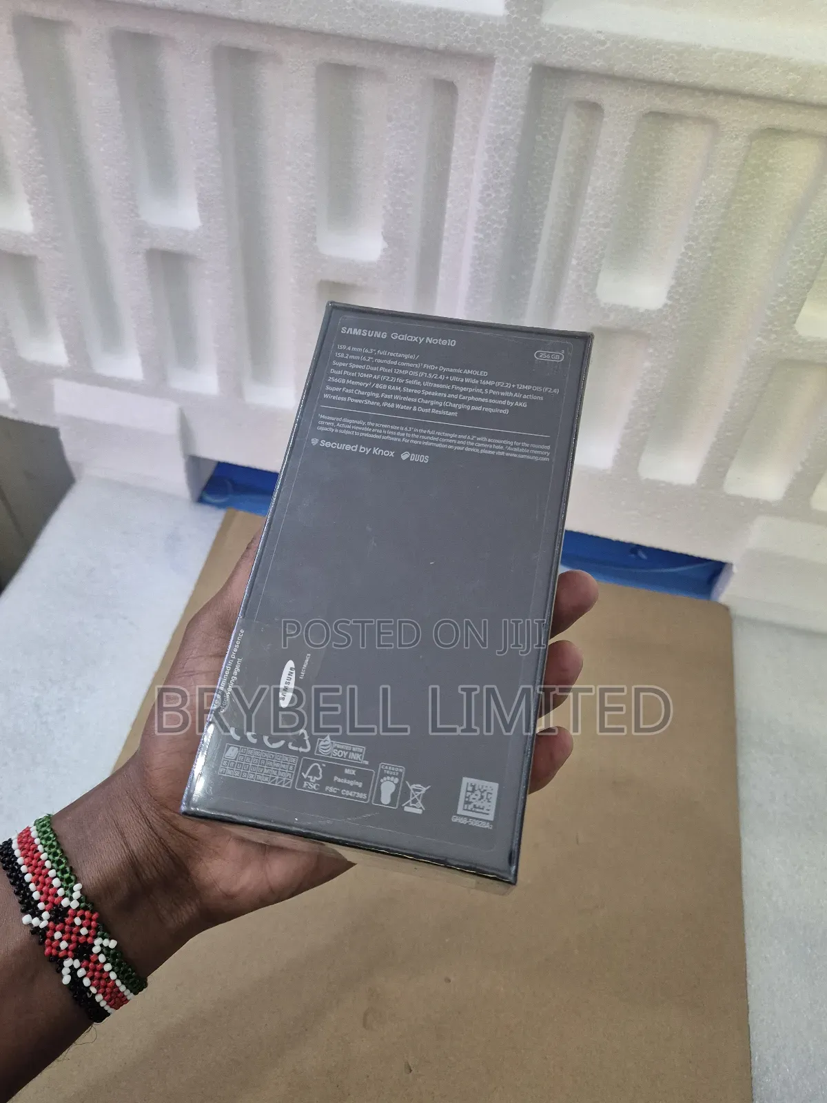 New Samsung Galaxy Note 10 5G 256 GB Black