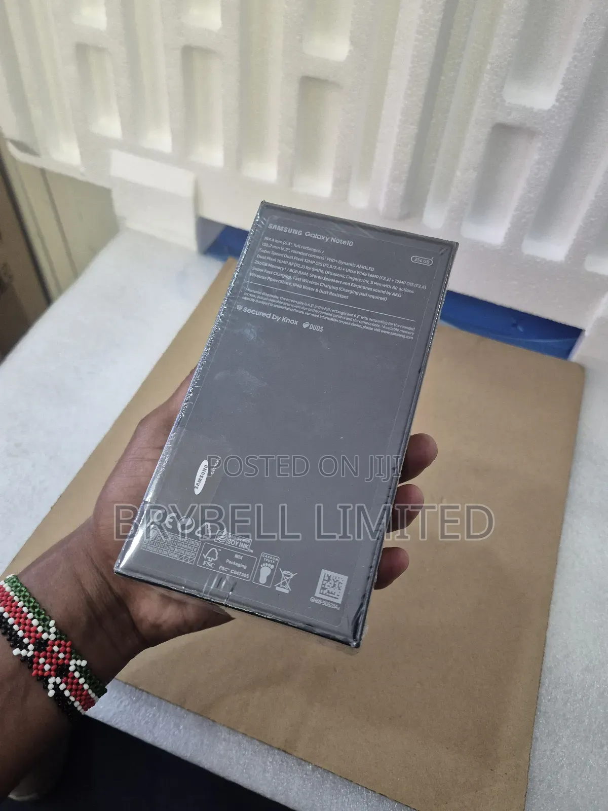 New Samsung Galaxy Note 10 5G 256 GB Blue