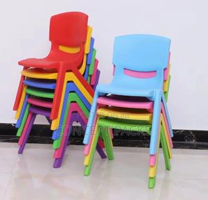 Colorful Kindergarten Plastic Chairs - thumbnail 2