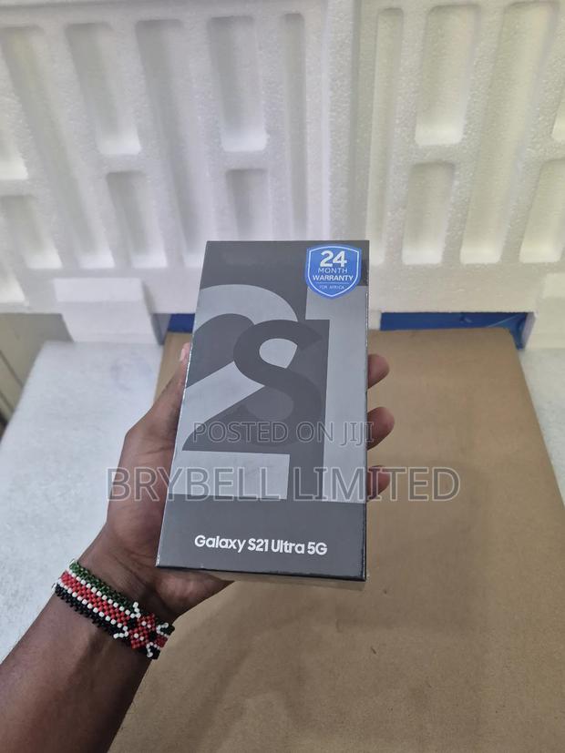 New Samsung Galaxy S21 Ultra 5G 256 GB Black