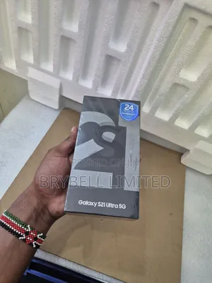 New Samsung Galaxy S21 Ultra 5G 256 GB Silver