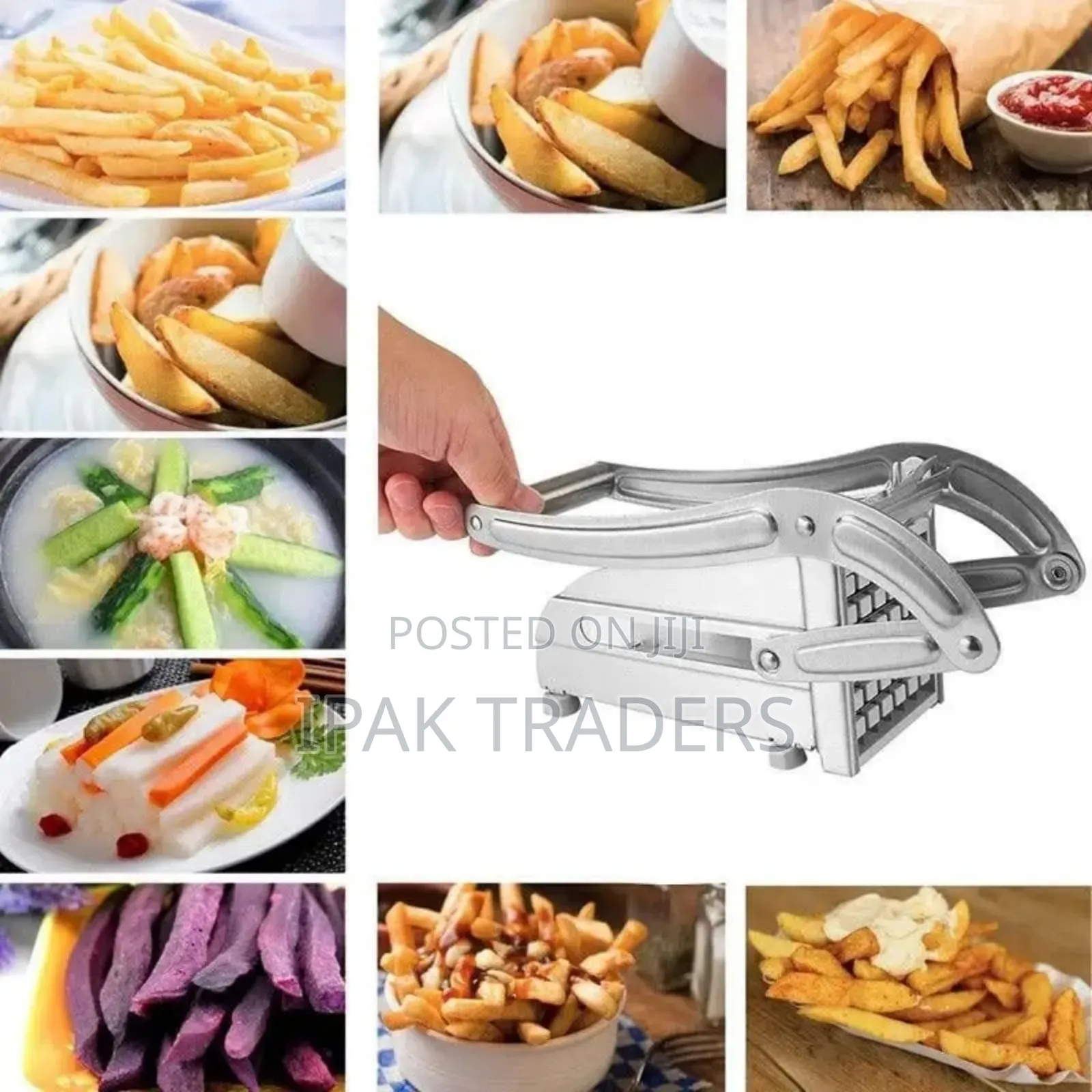 Heavy Stainless Steel Kitchen Chips Cutter/Chopper