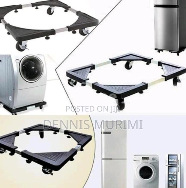 Multifunctional Moverble Washing/Fridge Base - main view