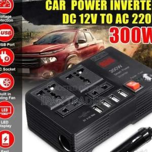 *300w Car Power Inverter Dc to Ac 12v to 220v With 4 Ac Ports 4 Usb
