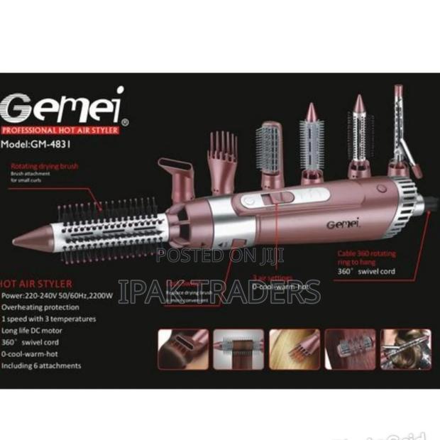 7in1 Proffesional Ceramic Hot Air Hair Brush