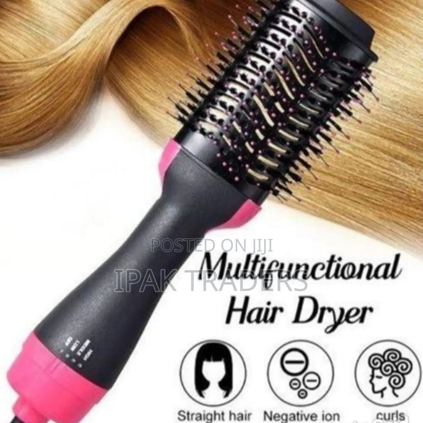*One Step Hot Hair Dryer and Styler* 
3 Setting Modes