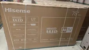 Hisense 75” Miniled Uled Frameless -75u7(2025