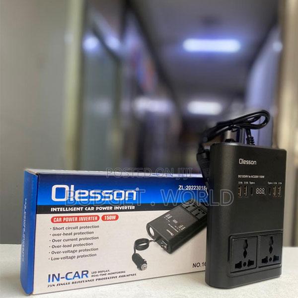 Portable Auto Inverter No.1662 12v/24v – 4x Usb-C/220ac 150w