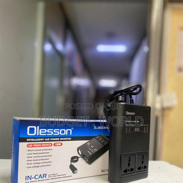 Digital Display Tip-C Usb Port–Dc 12vto Ac 220v150w Car Power Inverter