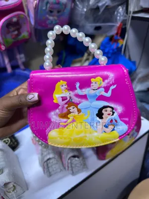 Cartoon Themed Girls Kids Sling Bags Each