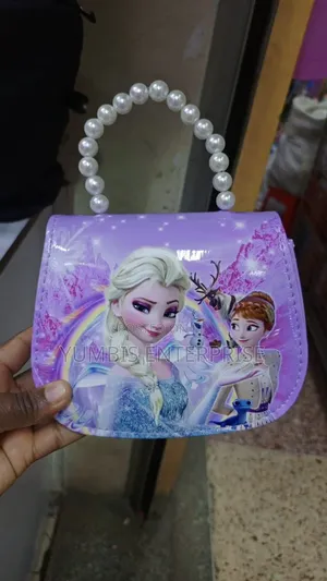 Kids Elsa Cartoon Sling Bags