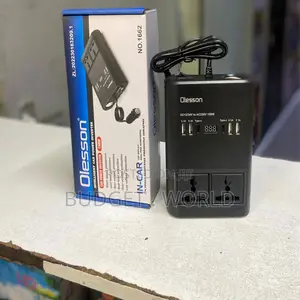 Wide Compatibility >±Olesson 150w – Dc 12v to Ac 220v Car Inverter