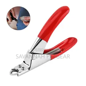 Professional Stainless Steel Pet Nail Clippers for Cats and Dogs