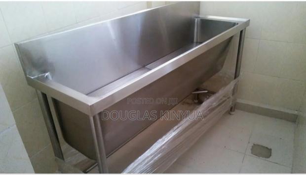 Surgical Sink/ Stainless Steel Hospital Medical Scrub Sink::