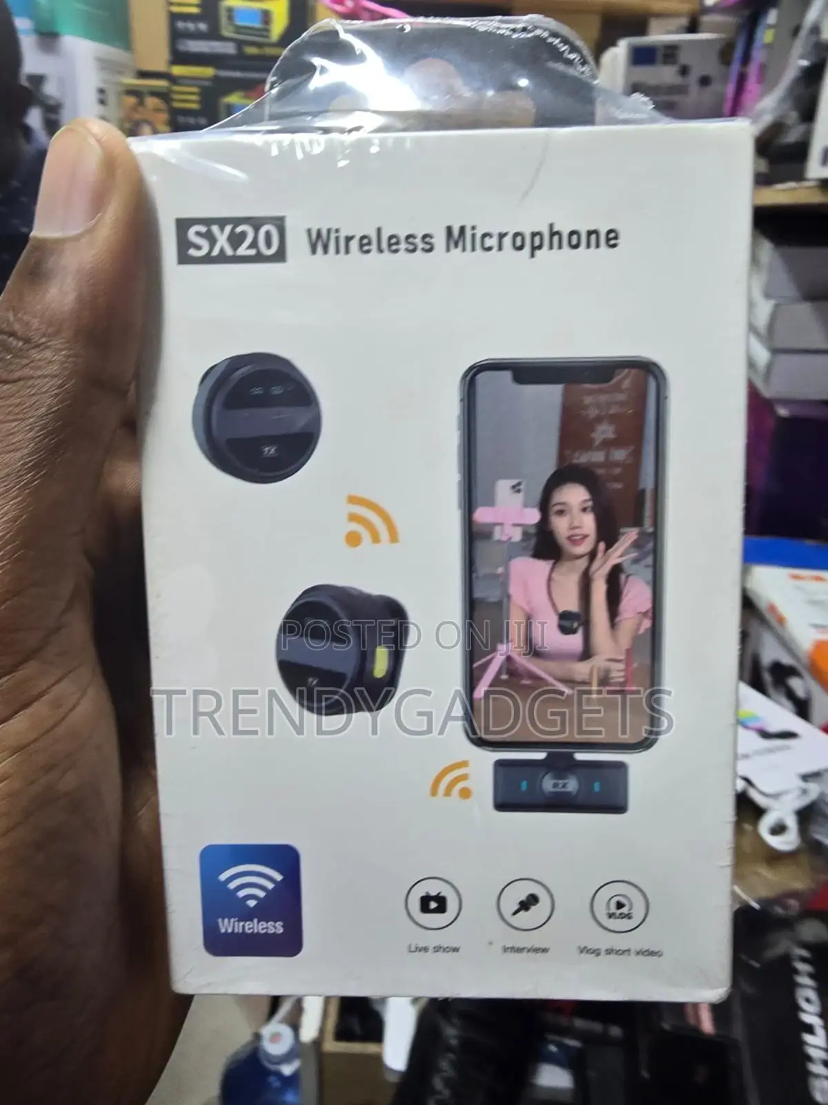 Sx20 Portable Noise Cancelling Mic for Smartphone Camera