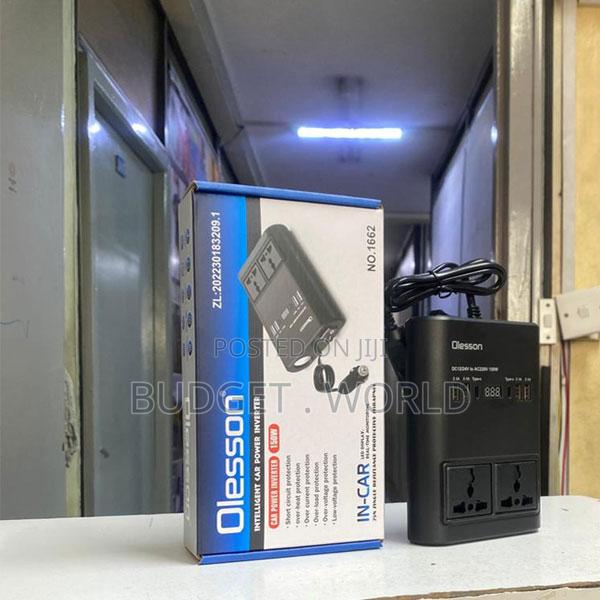 High Power Sb+2type-C 12v to 220v Car 150w Cigarette Lighter
