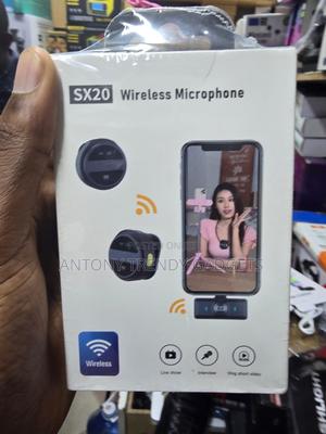 Sx20 Magnetic Wireless Lavalier Mic For Vlog & Interview