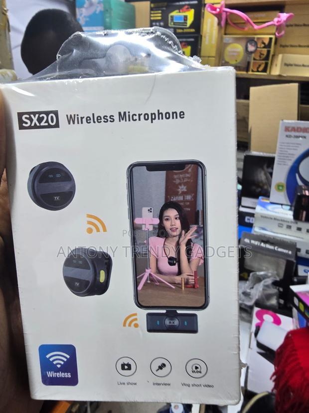 Sx20 Professional Wireless Lavalier Mic For Content Creators - thumbnail 3