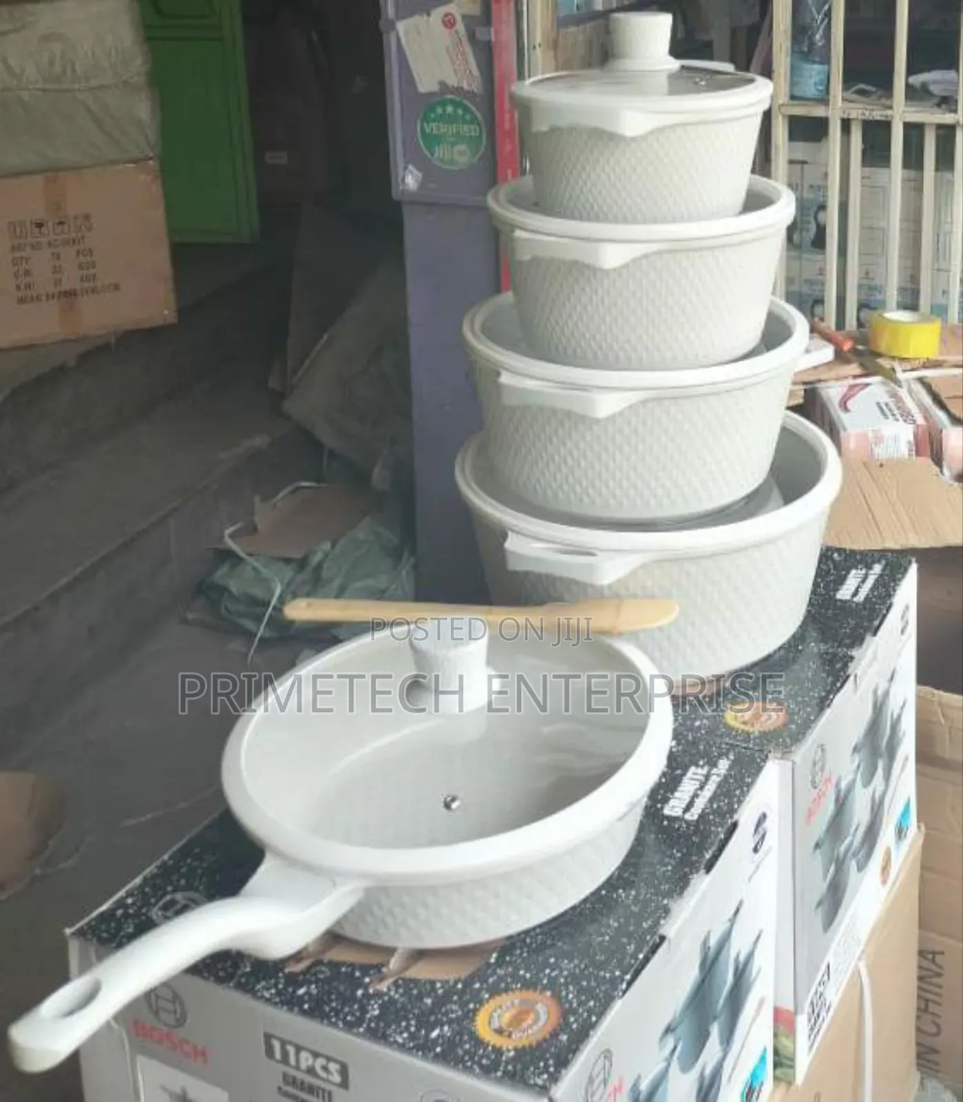 White 11pcs Bosch Cookware