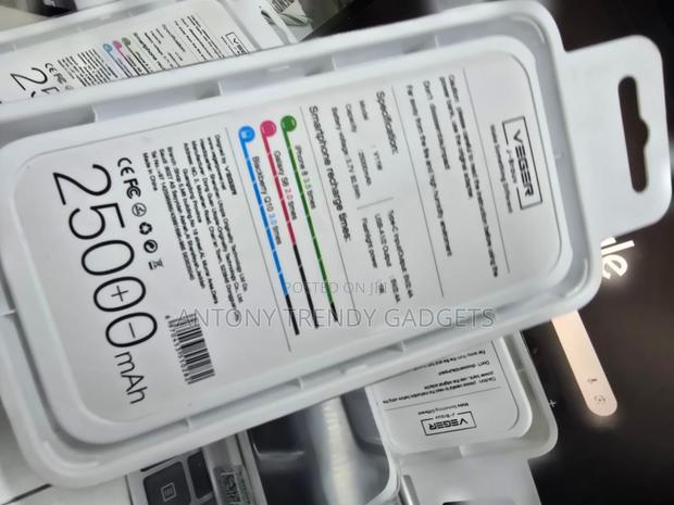 Veger V11 25000mah Fast Charging Power Bank With Led Light - main view