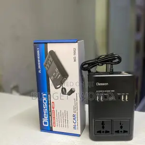 Portable 150w Off-Grid 150w Car Inverter 12v 24v to 110v 230v Dc/Ac