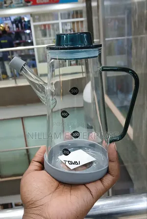 Glass Oil Jar
