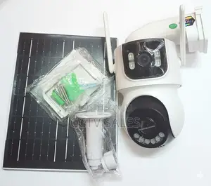 Pan Tilt, With Full Color Night Vision Solar Dual Lens 4g PTZ Camera