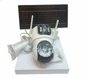 PTZ Rotation Solar Powered 4g Camera With Full Color Night Vision