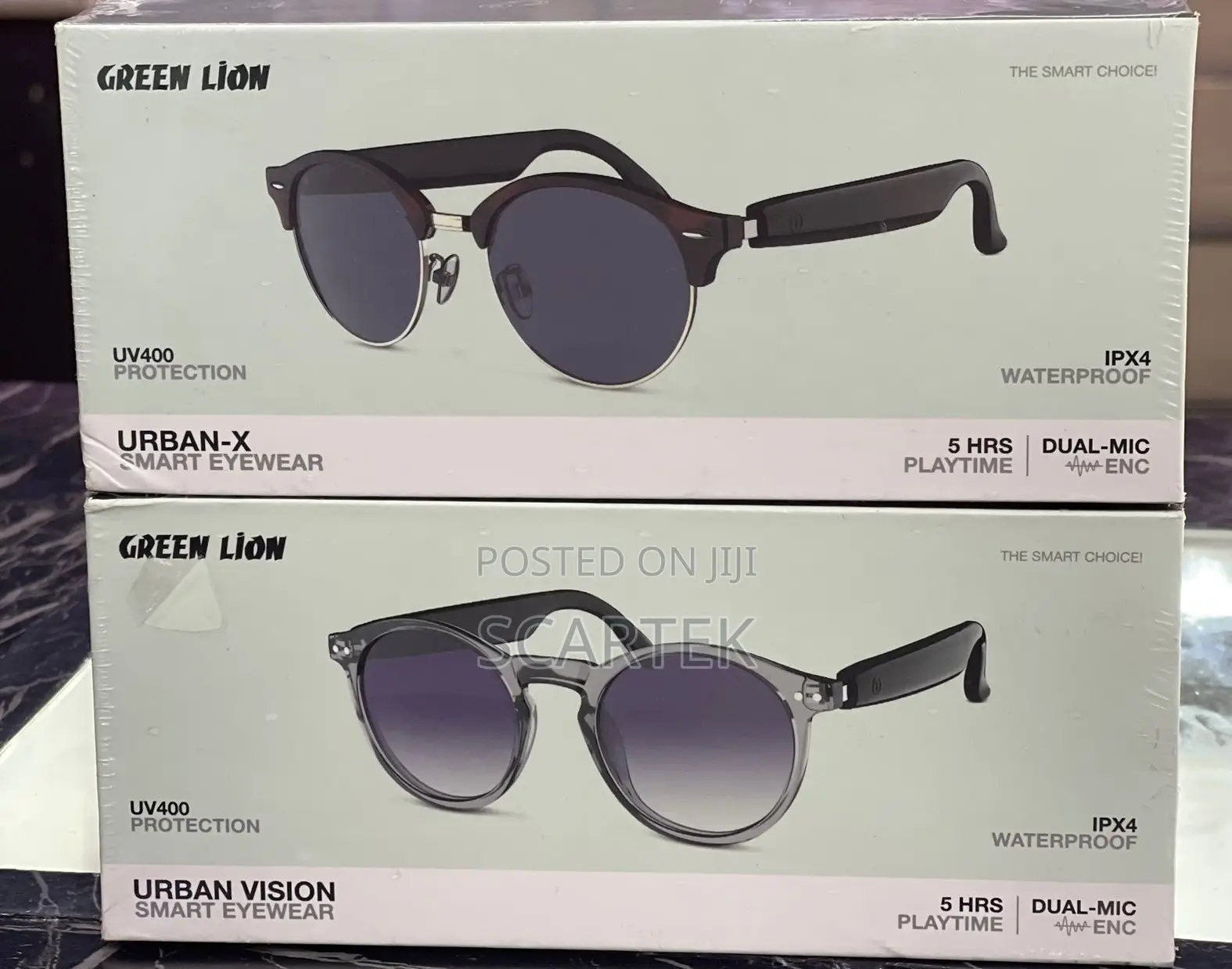 Green Lion Urban Vision Smart Eyewear With Uv400 Protection