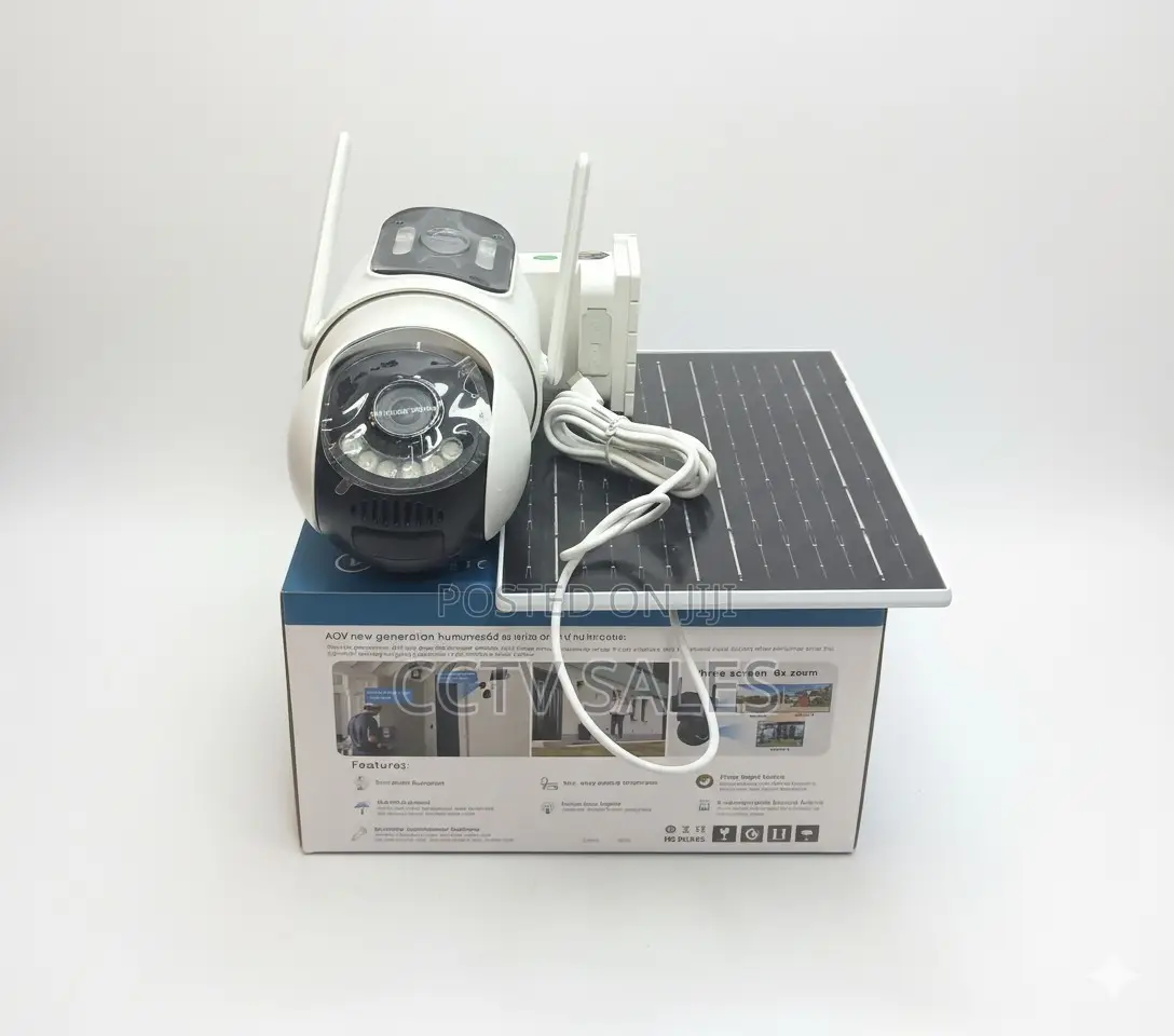 4g Dual Lens Solar Camera With Auto Tracking and Two-Way Voice Support
