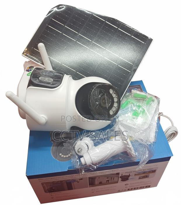 Smart Solar Powered 4g Camera – Dual Lens 4g Sim Connectivity