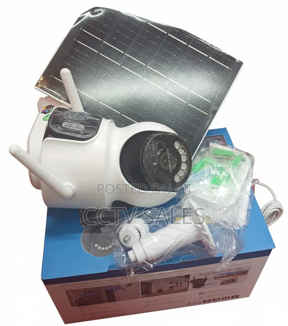 Smart Solar Powered 4g Camera – Dual Lens 4g Sim Connectivity