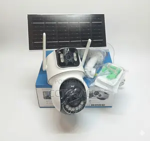 4g Sim PTZ Outdoor Camera Solar Powered Dual Lens Human Detection