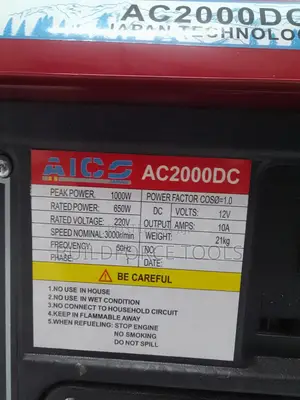 Aico Japan Ac2000dc 1kw Power Generator