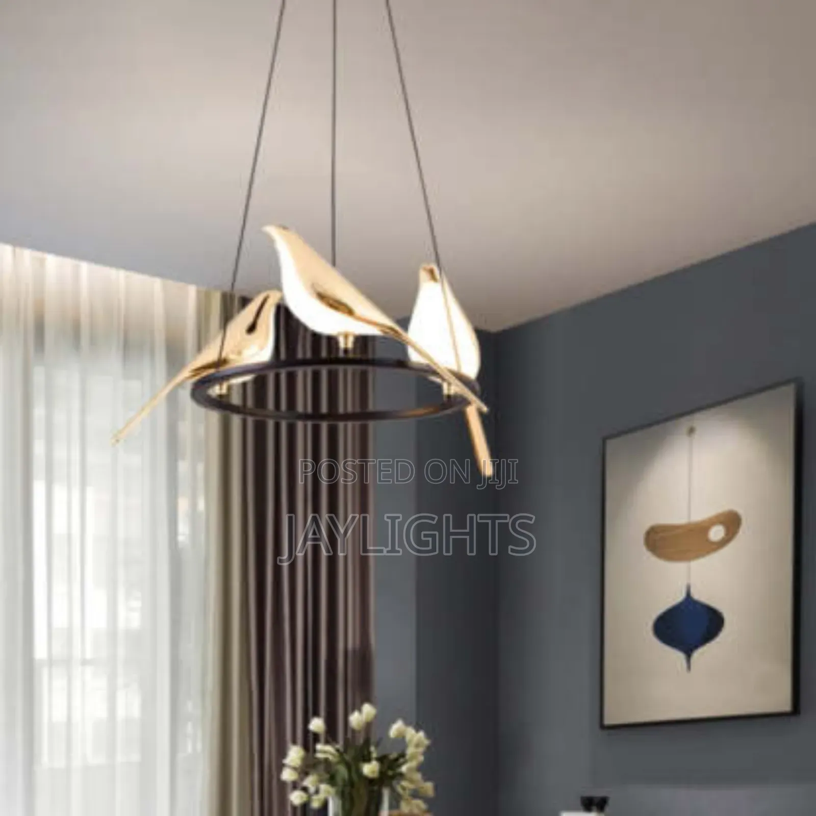 3 Birds Lights Indoor Chandelier Pendant Lamp Modern