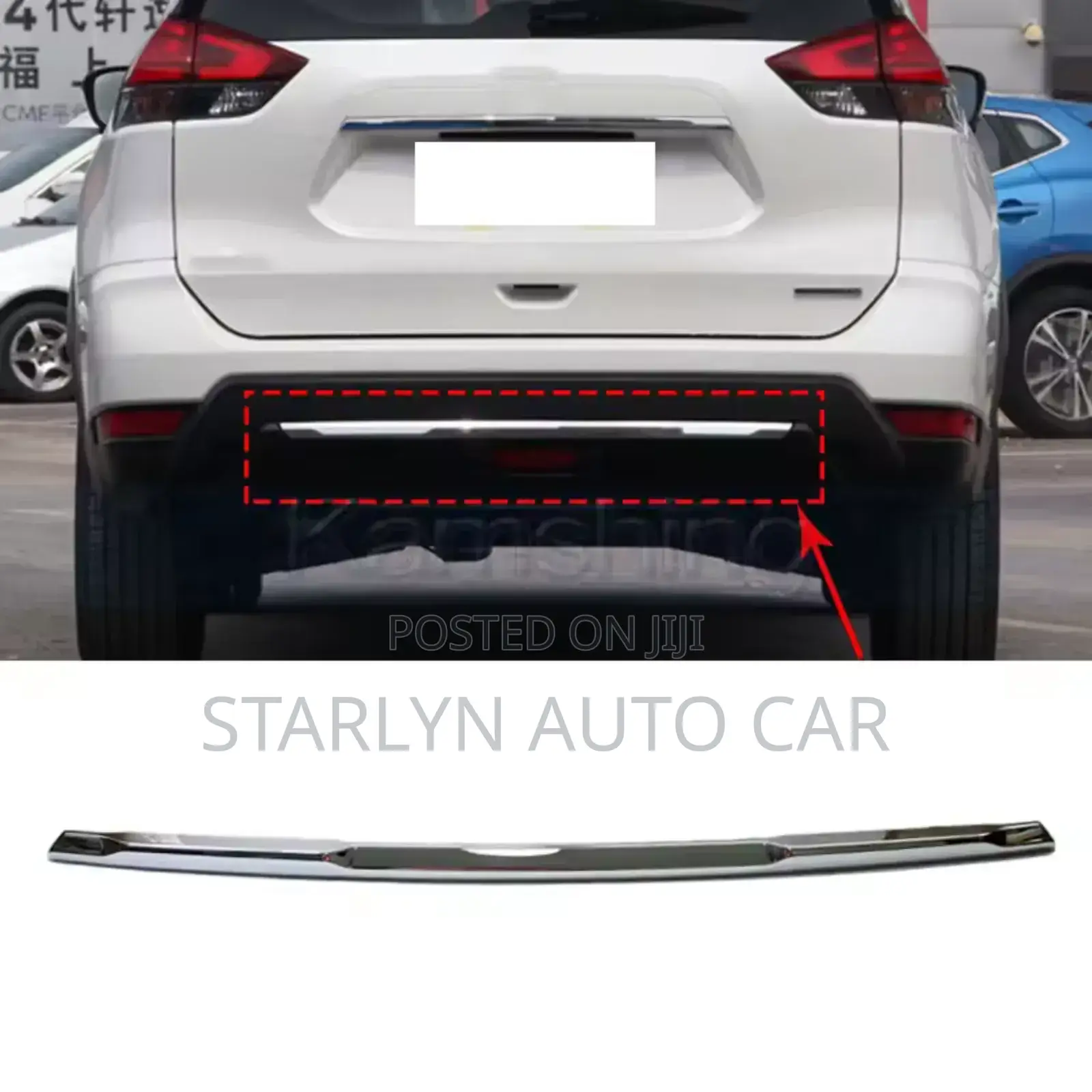 Rear Bumper Chrome Xtrail Nt32 2018