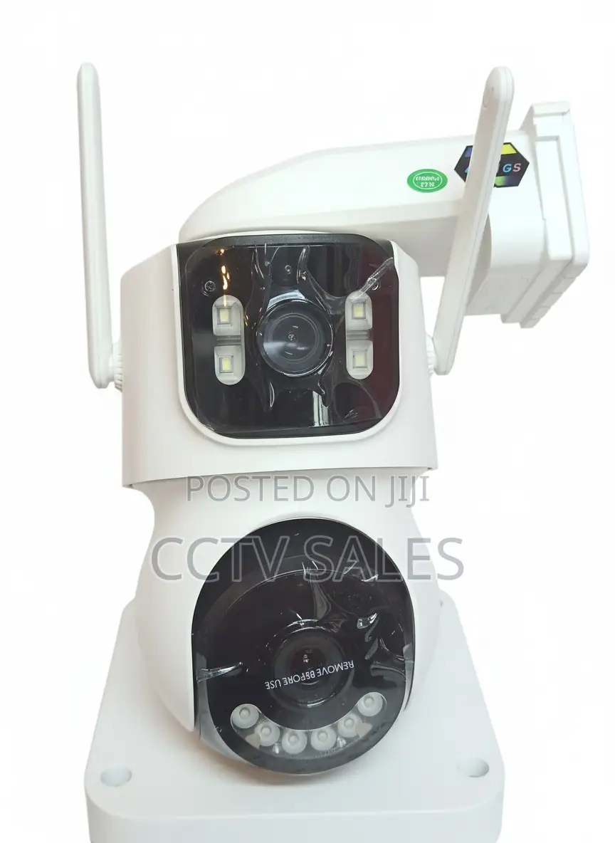 Solar Camera Dual Lens 4mp Dual Light 4g Lte Solar Camera