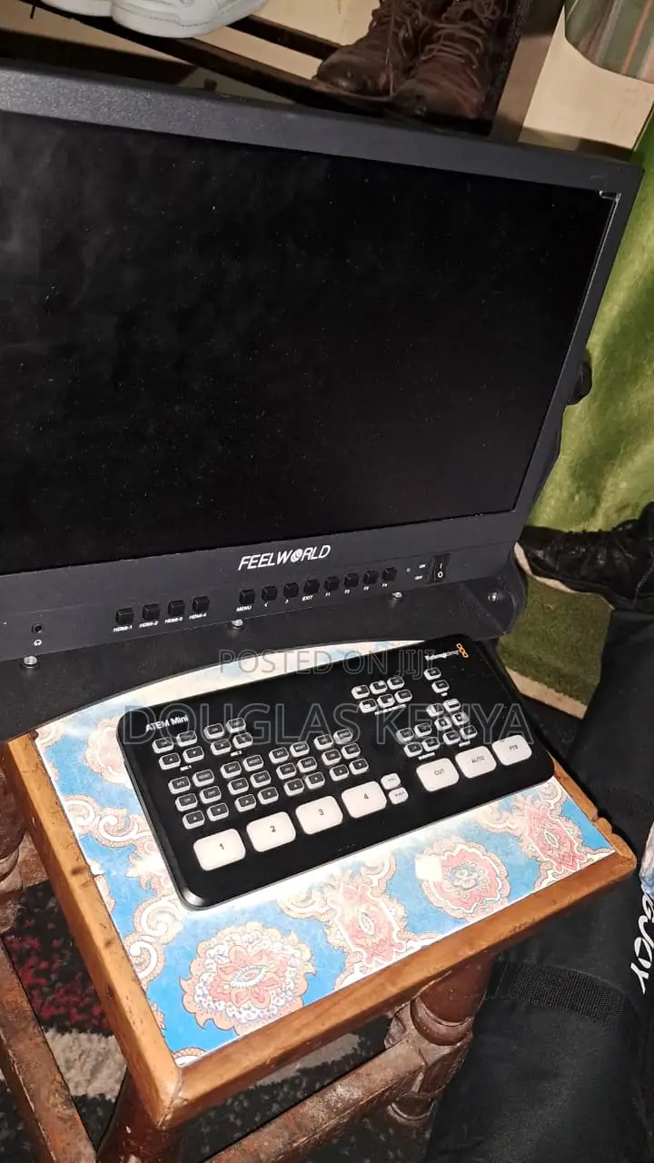 Viideo Switchers for Hire.Blackmajc Atem, Av Matrix, Yolobox Pro Etc
