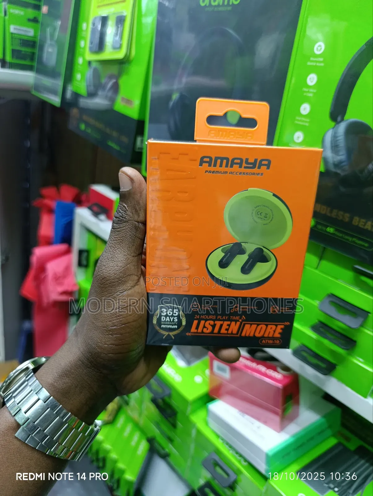 Super Bass Amaya Atw 19 Bluetooth Earphones