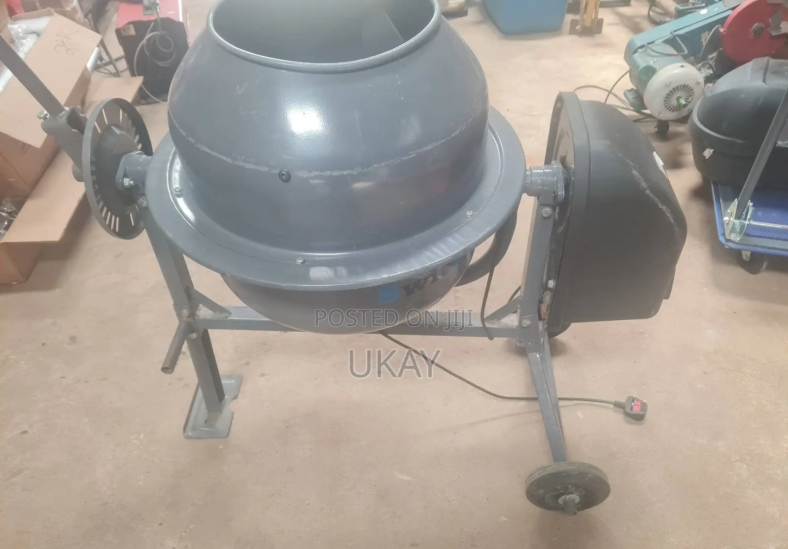 Switzer Electric Cement Mixer.