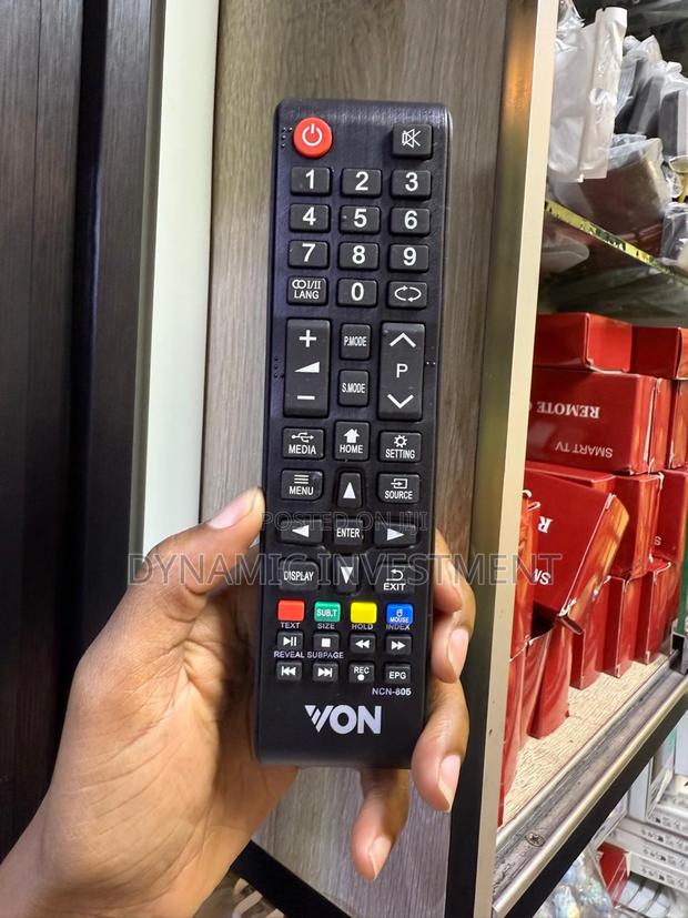 Von Digital Tv Remote Control - main view