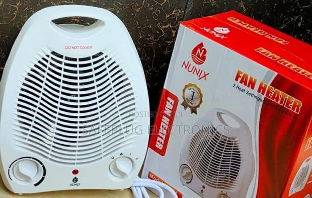 Nunix Fan Heater - 2 Heat Settings/ Fan Function - main view