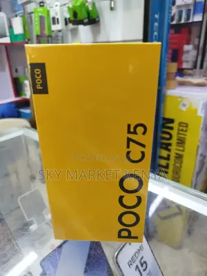 New Xiaomi Poco C75 256 GB Black