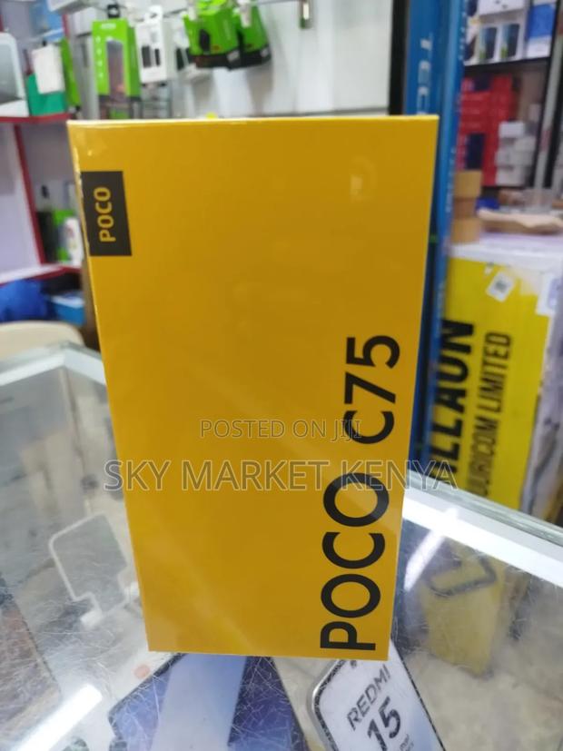 New Xiaomi Poco C75 256 GB Black